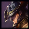 Twisted Fate champion portrait
